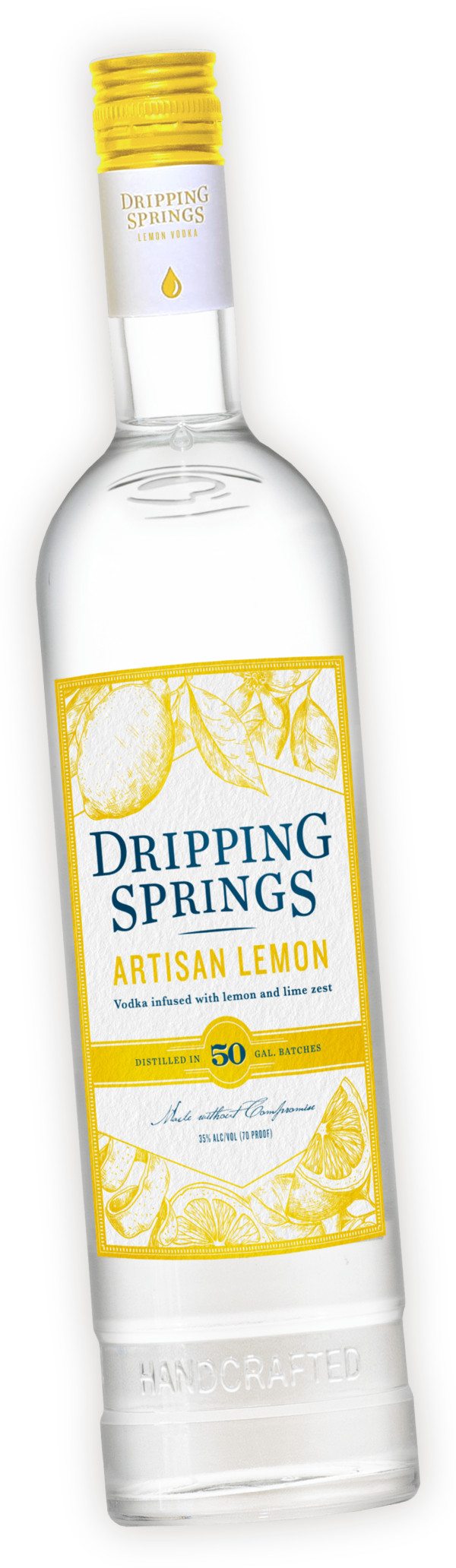 Dripping Springs Artisan Lemon Vodka Dripping Springs Vodka