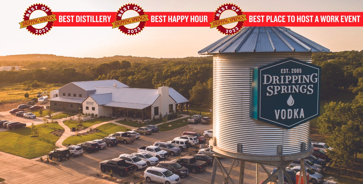 Dripping Springs Distilling Wins Best of Dripping Springs 2023
